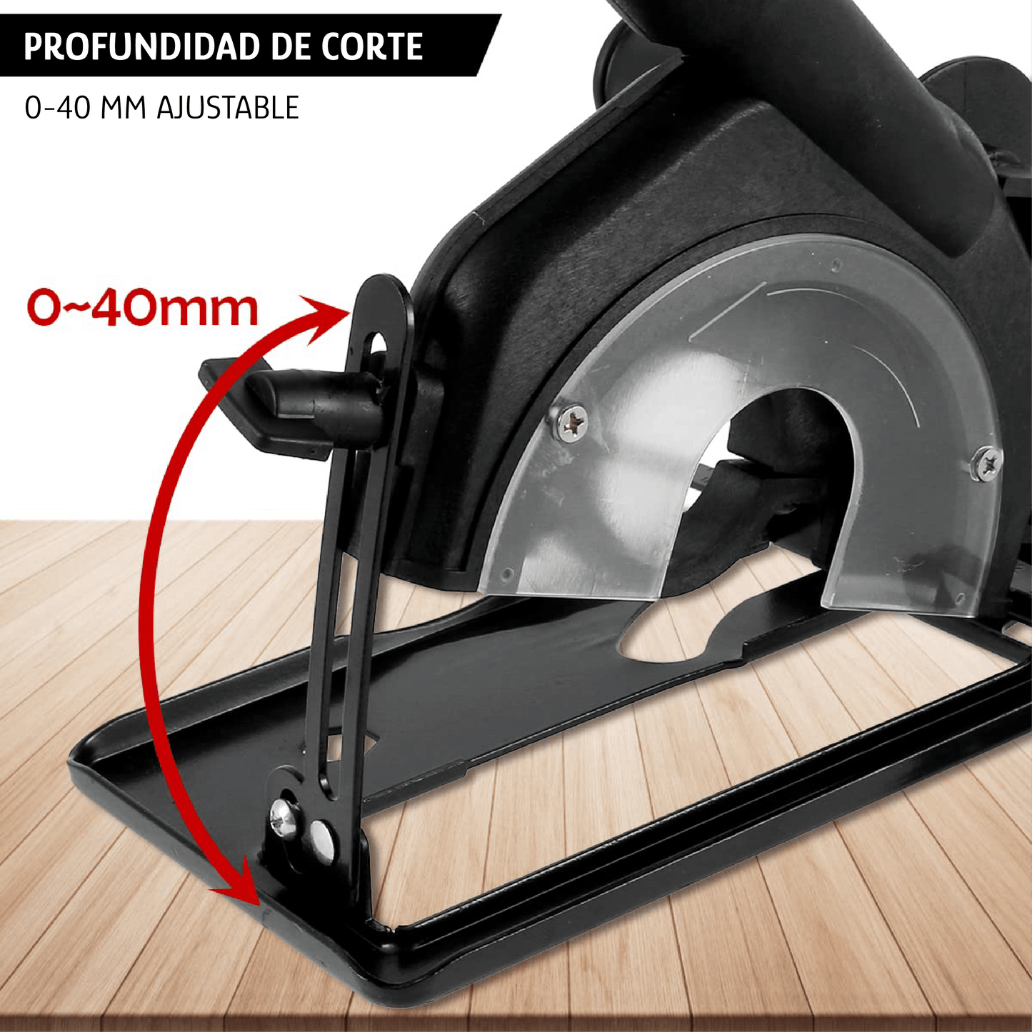 Soporte 2 en 1 para esmeriladora angular de 100 a 125mm