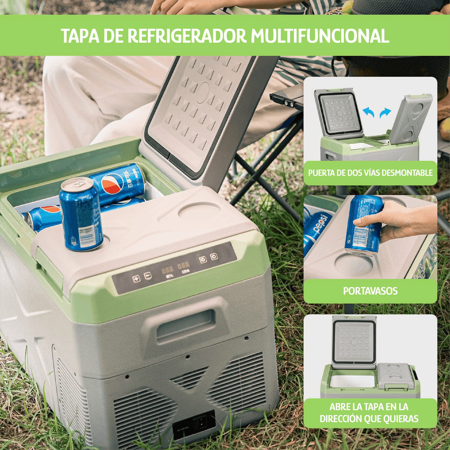 Refrigerador Portátil Alpicool XD55 de 40 Litros