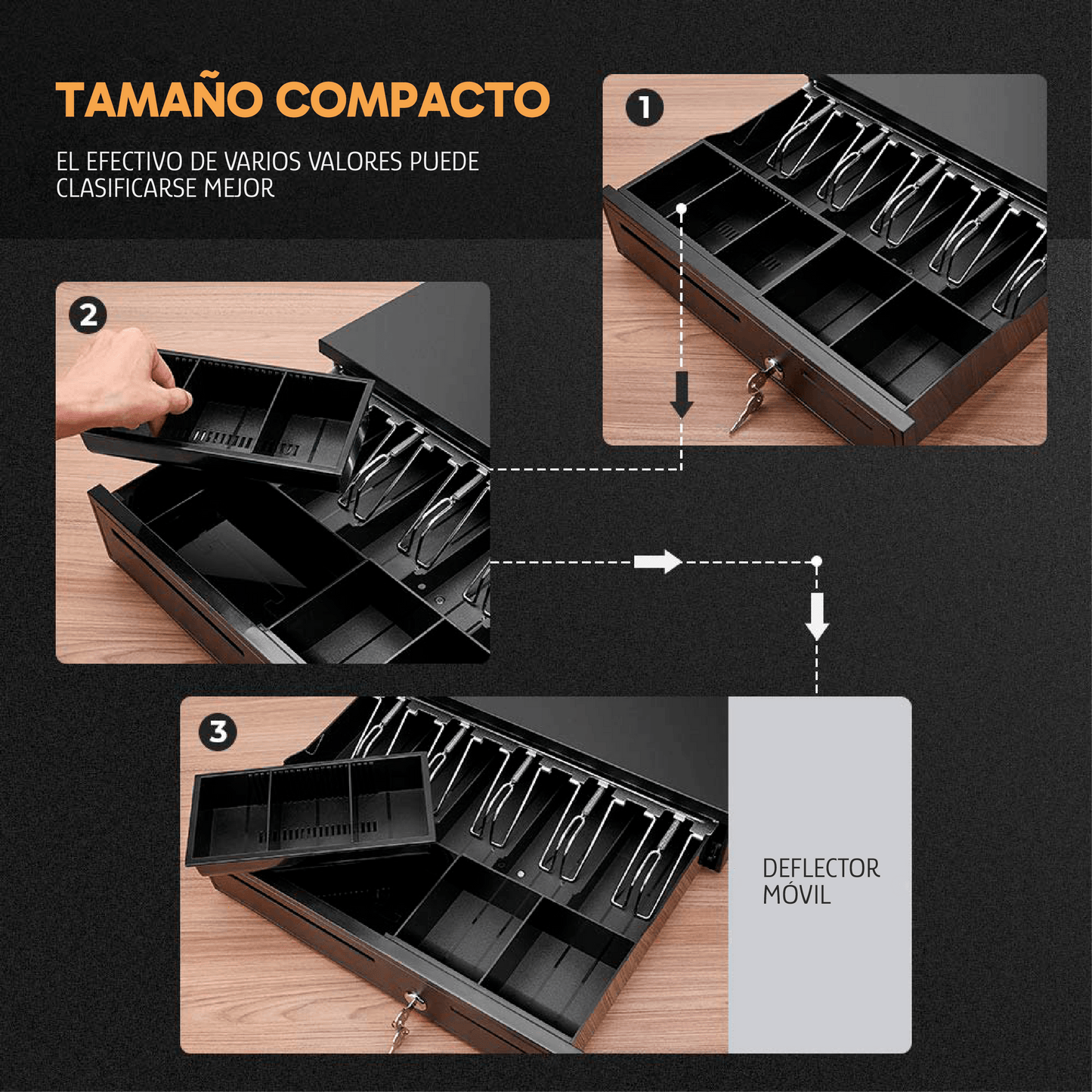 Caja para dinero de 16 pulgadas