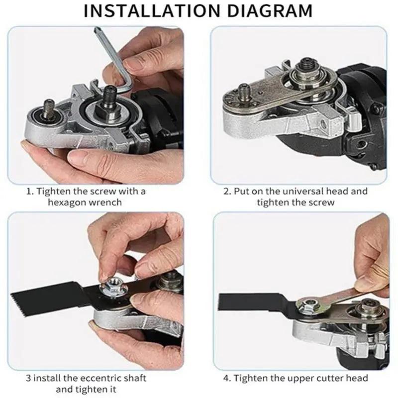 Accesorios oscilantes para esmeriladora angular M14