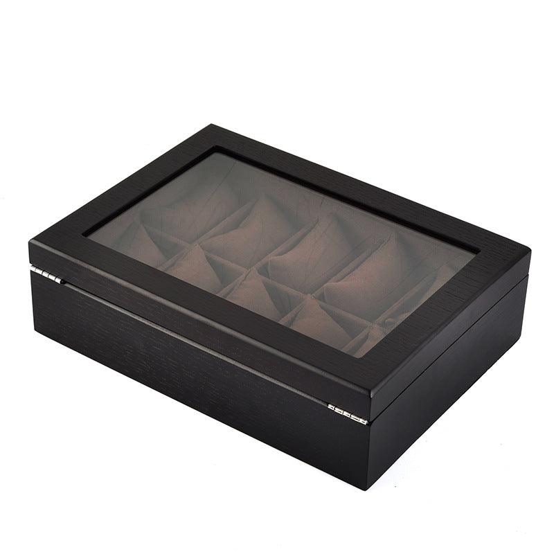 Caja de madera para relojes con 10 ranuras - LC Store