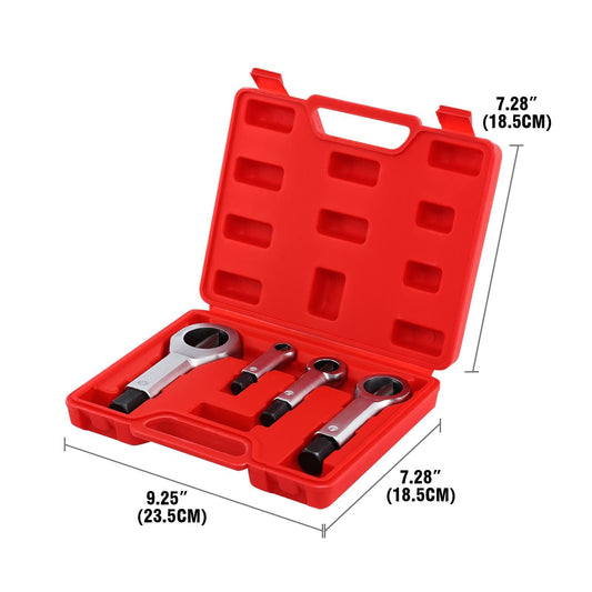 Juego de herramientas de extracción de tuercas de tornillo dañadas rotas - LC Store