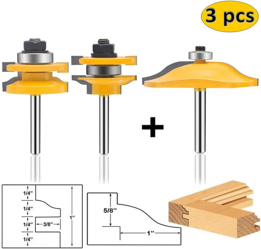 Fresas de Router para Puertas 1/4