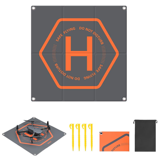 Alfombra de aterrizaje para drones 50x50cm