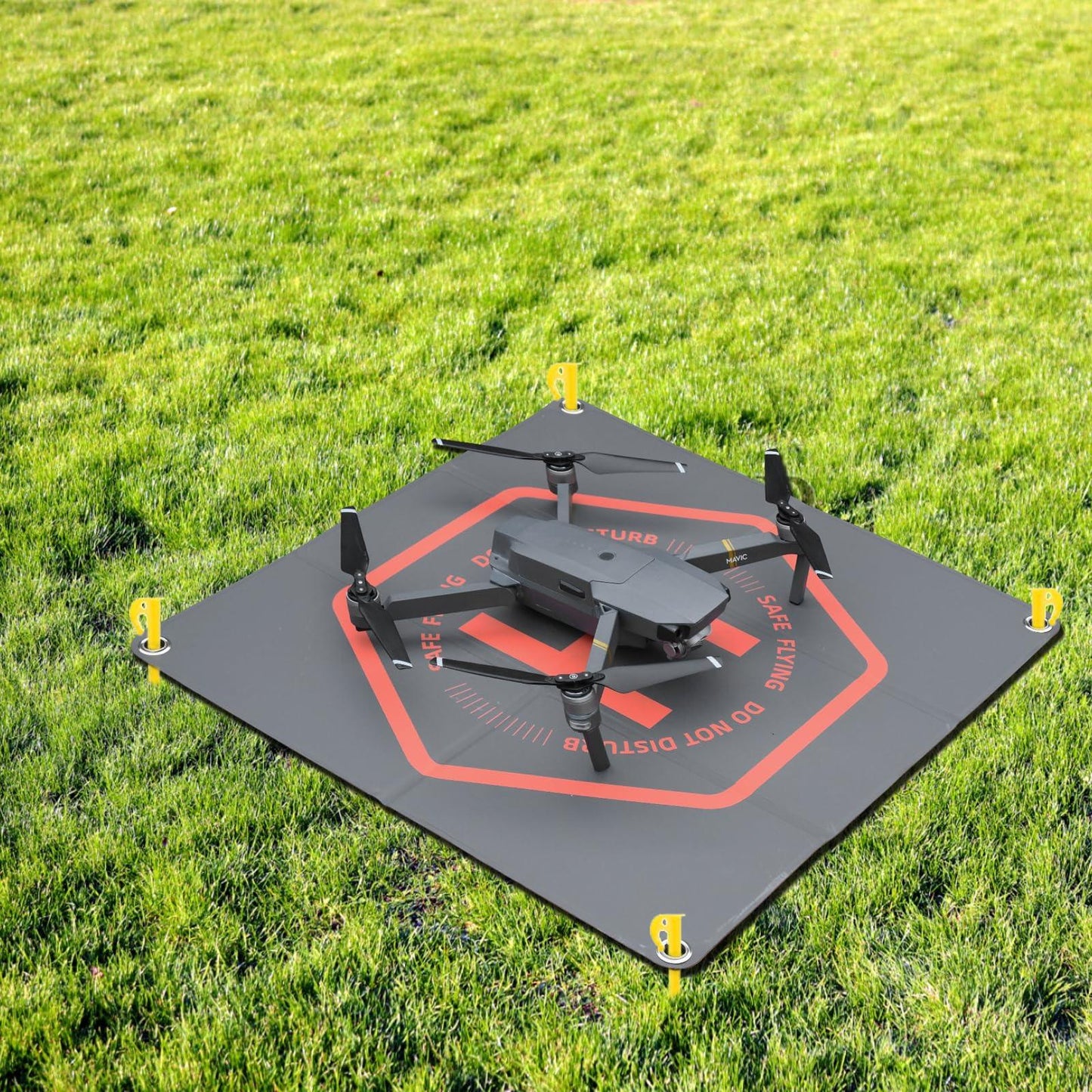 Alfombra de aterrizaje para drones 50x50cm