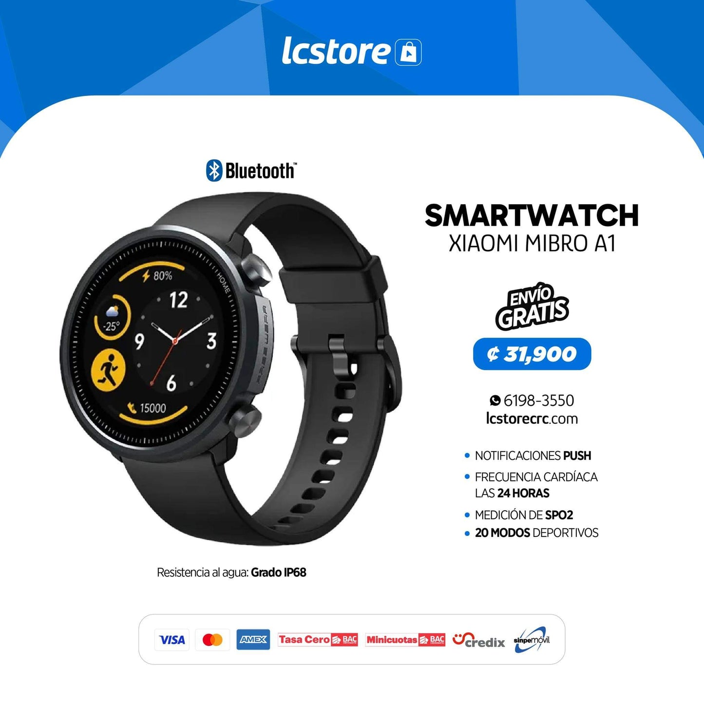 SmartWatch Xiaomi Mibro A1