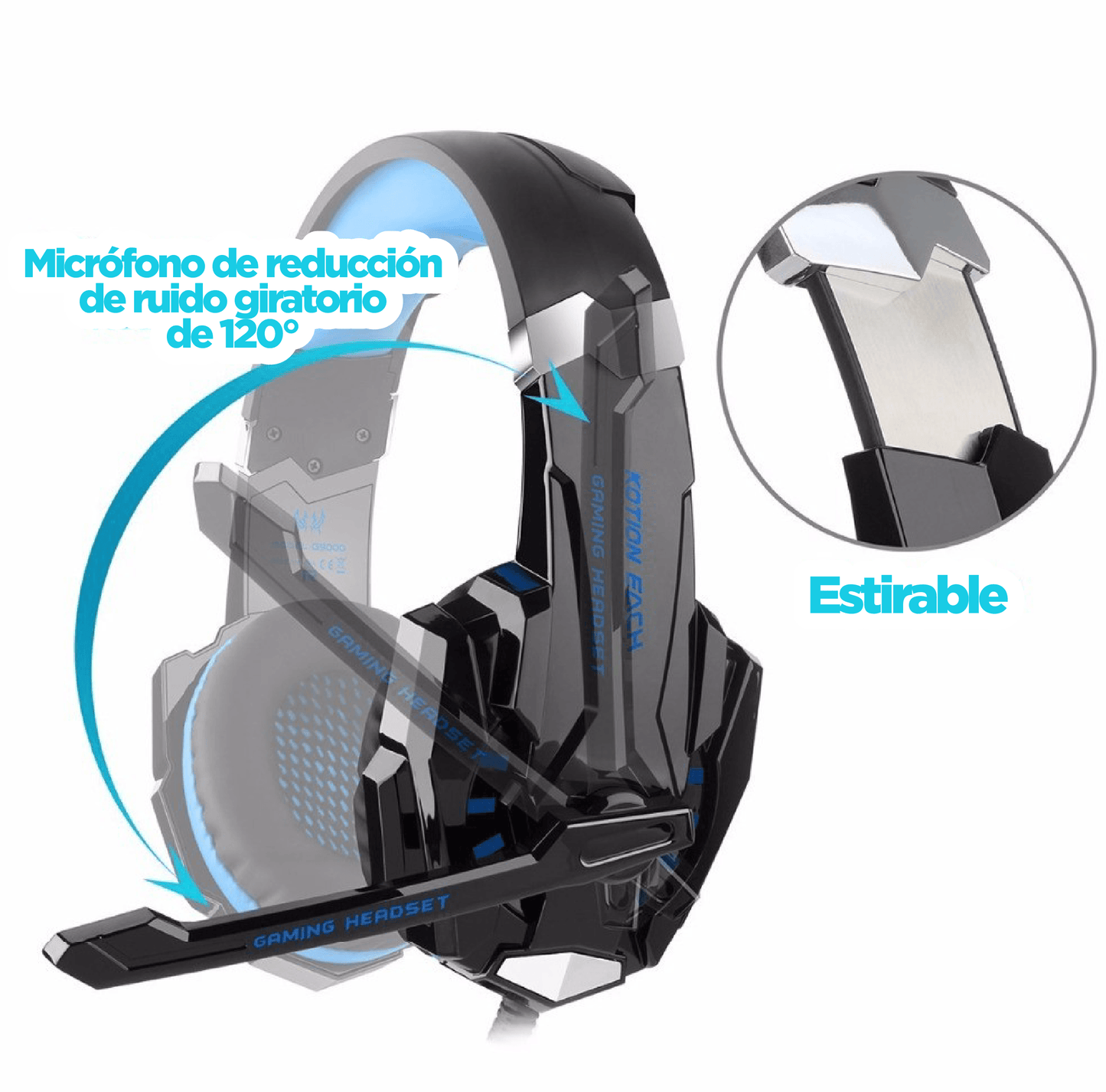 Headset Gaming J10 - LC Store