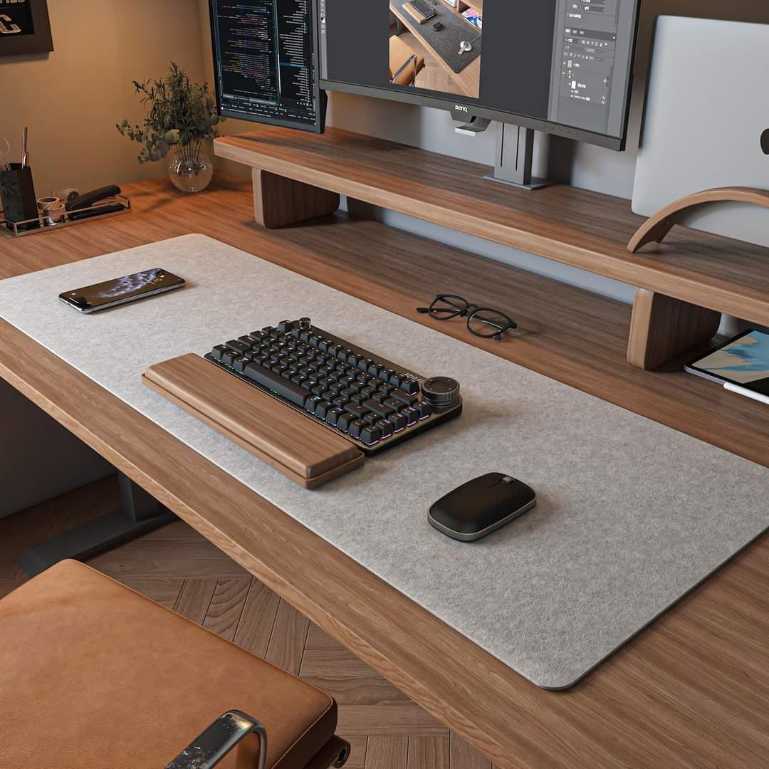 Mousepad grande para escritorio de oficina