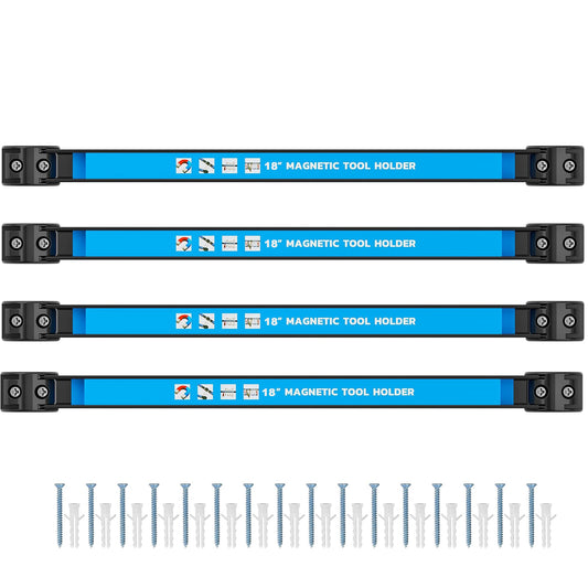 Pack de 4 barras magnéticas con  de 18 pulgadas