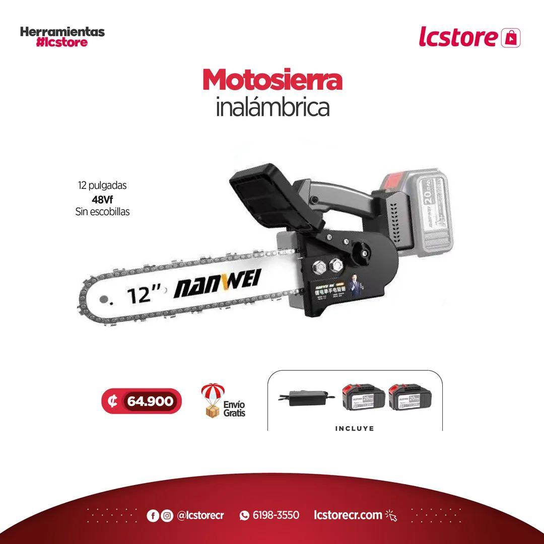 Motosierra Inalámbrica Nanwei 12 pulgadas