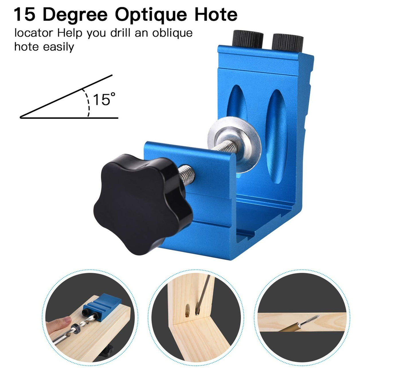 Herramienta para hacer agujeros - Pocket Hole Jig